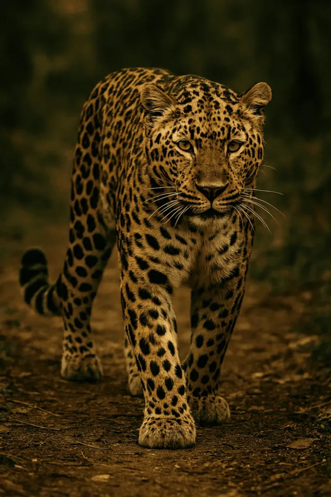 rare Amur Leopard
