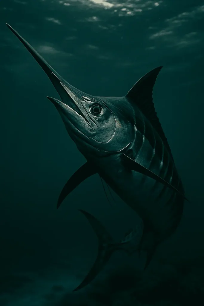 Black marlin