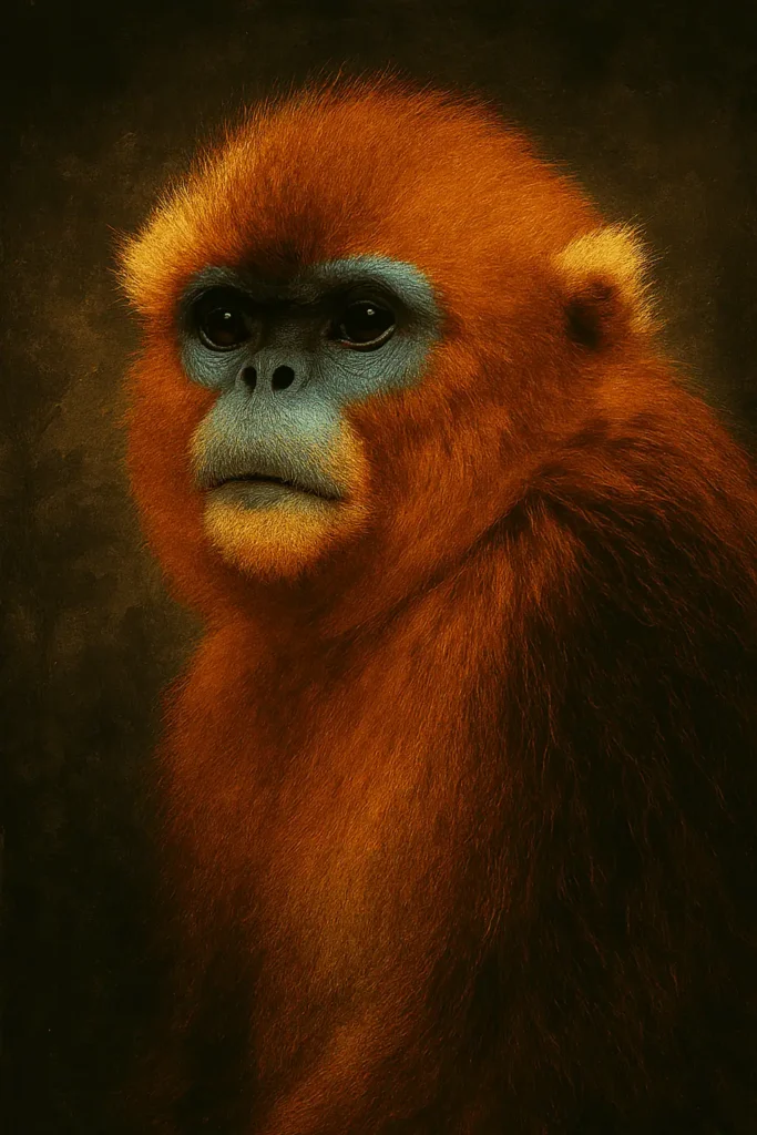 Golden Snub Nosed Monkey