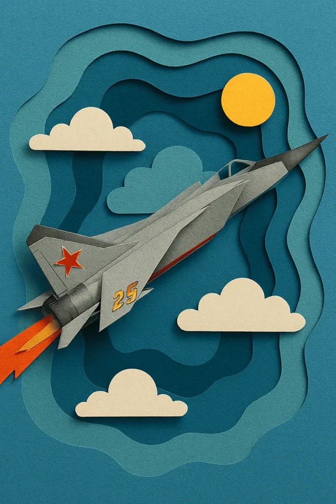 Mikoyan Gurevich MiG 25 Foxbat